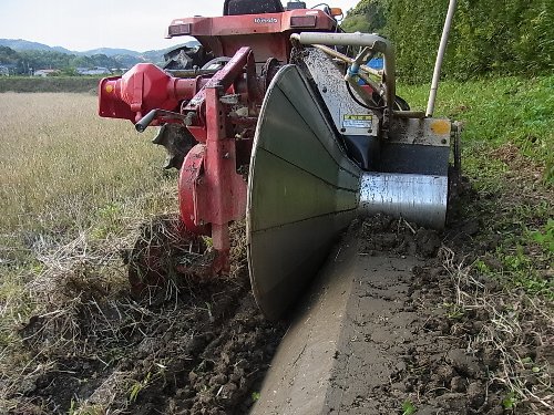 畦塗り機 ササキRB158 | 南房総 有機農園 ねぎぼうず南房総 有機