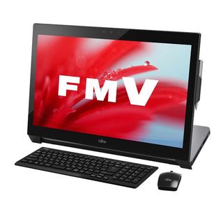 富士通、ペン操作向きの角度に変形する一体型PC「ESPRIMO WH77/M