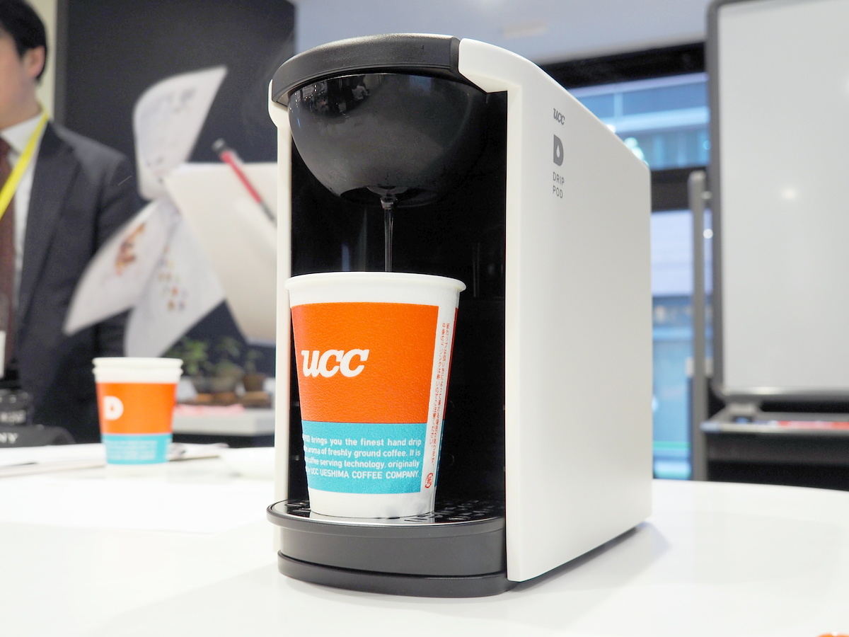 UCCの新コーヒーメーカー「ドリップポッド DP3」で淹れたコーヒーが