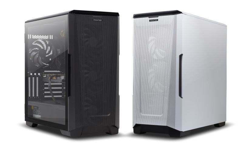 FRONTIER、スタイリッシュな新ケースでハイエンドモデル「GBシリーズ