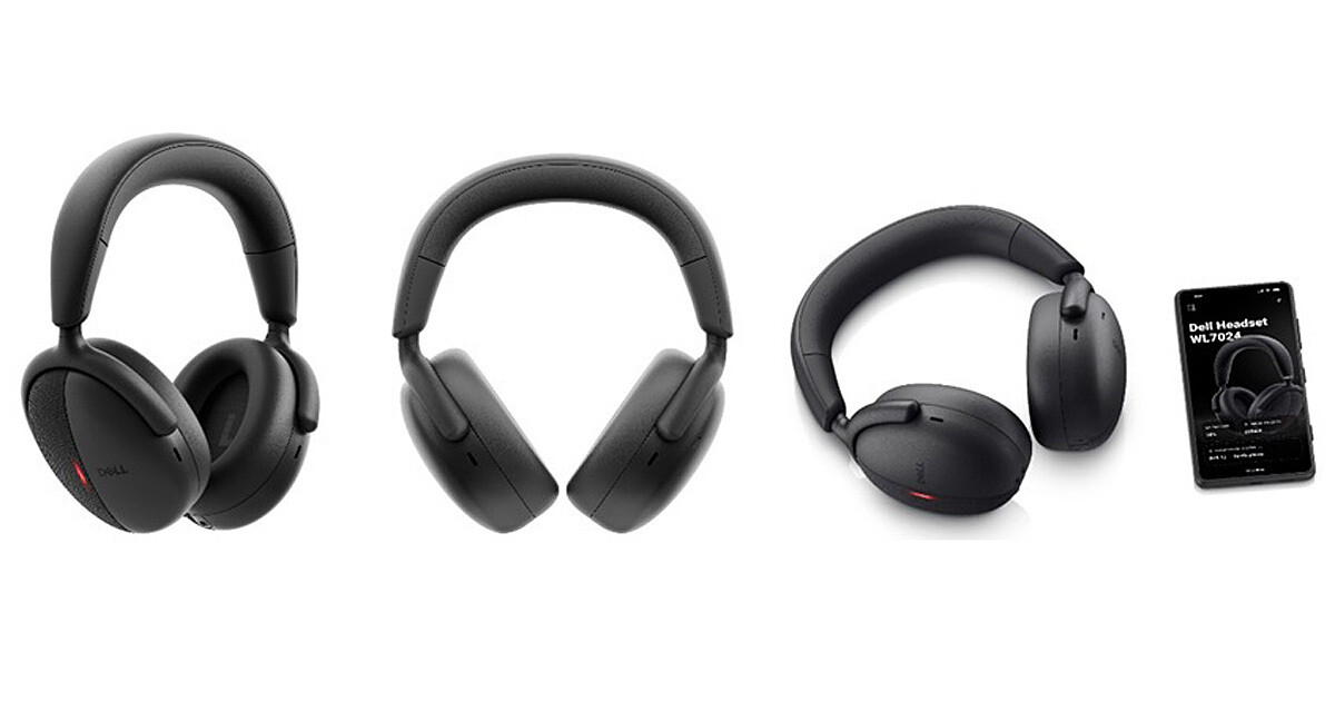 デル、AIベースの双方向ノイズキャンセリング機能を備えた高機能ヘッド