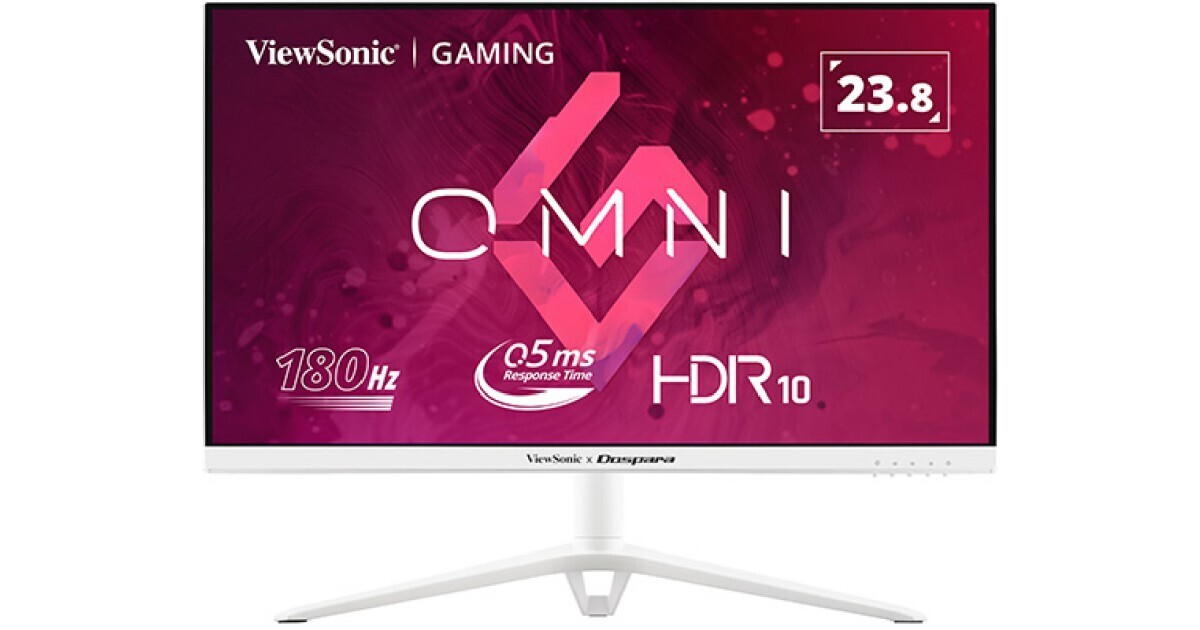 ビューソニック、最大180Hzに対応する23.8型ゲーミングモニター | マイ