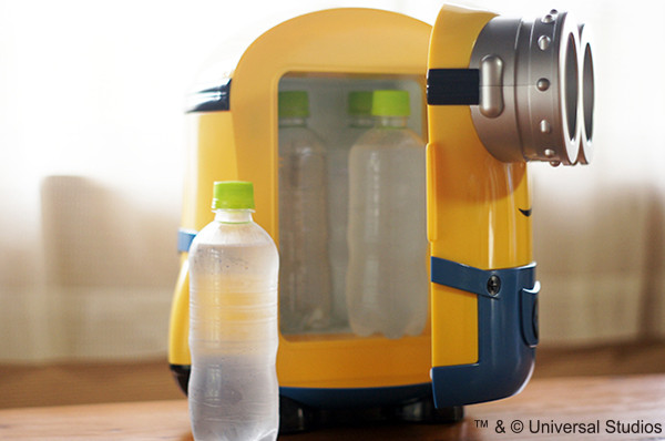 可愛いすぎる！ミニオン/アートオリジナル冷温庫をいろんなところで