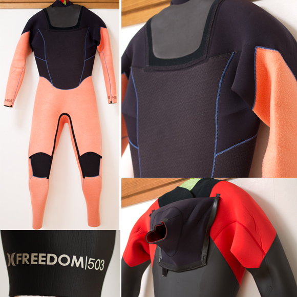 激安 HURLEY 中古ウェットスーツ FREEDOM 5/3mm セミドライ メンズ (No