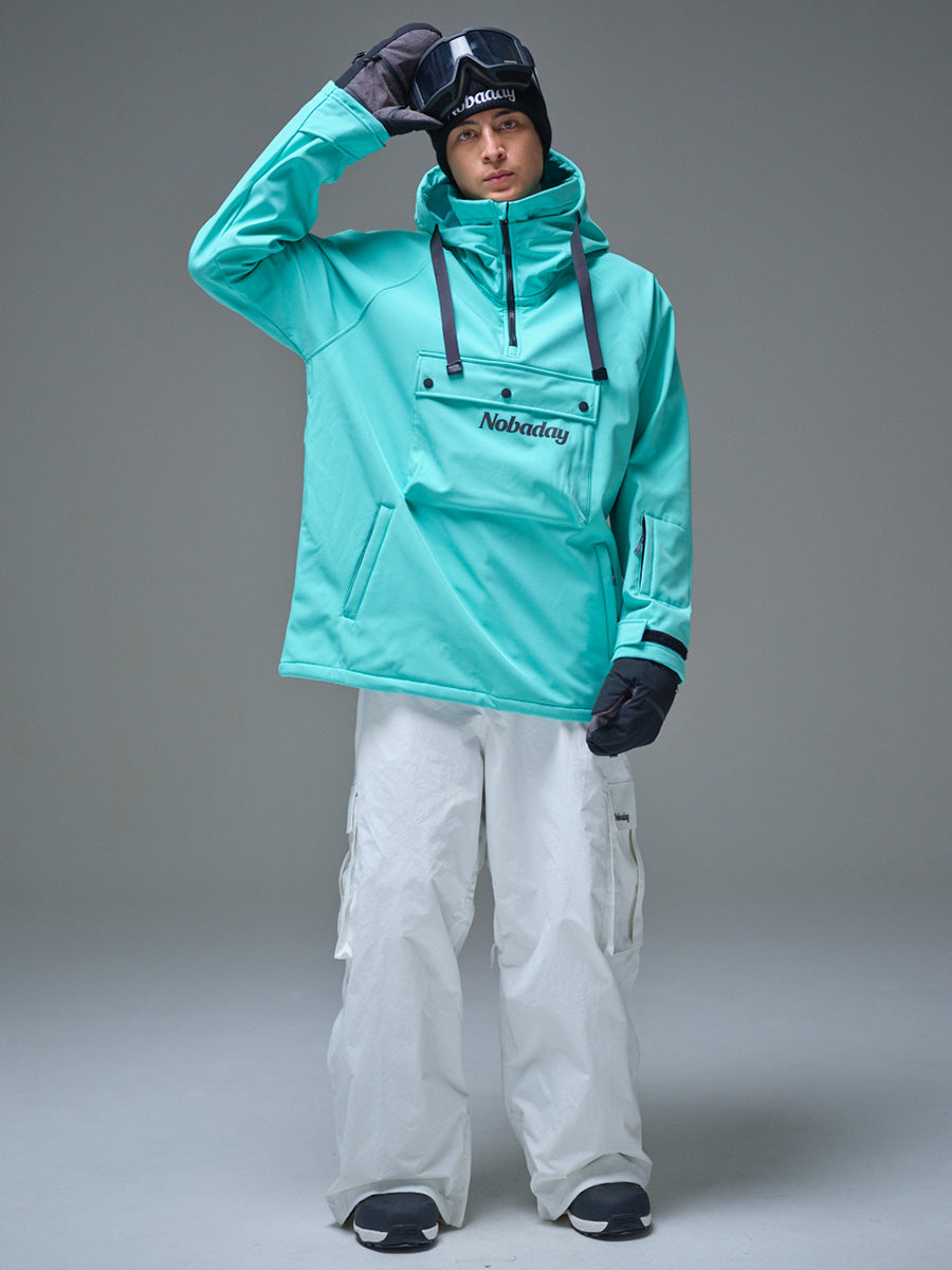 NOBADAY スノーボードウェア フード付き ウォータープルーフ Nobaday