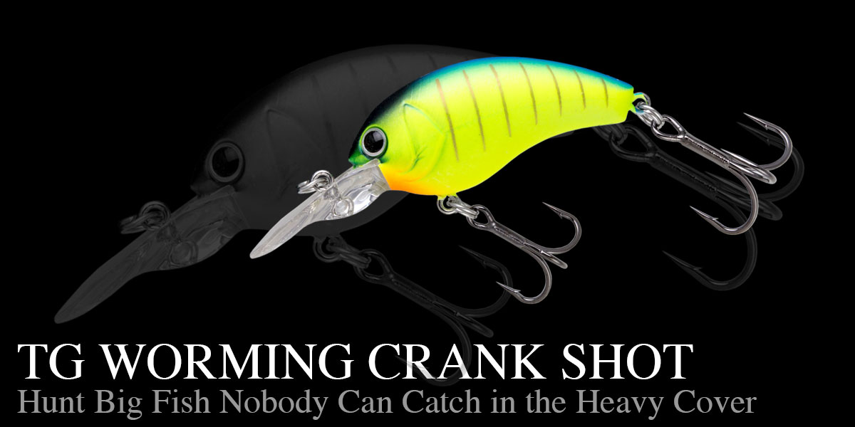 TG WORMING CRANK SHOT | BASS | NORIES