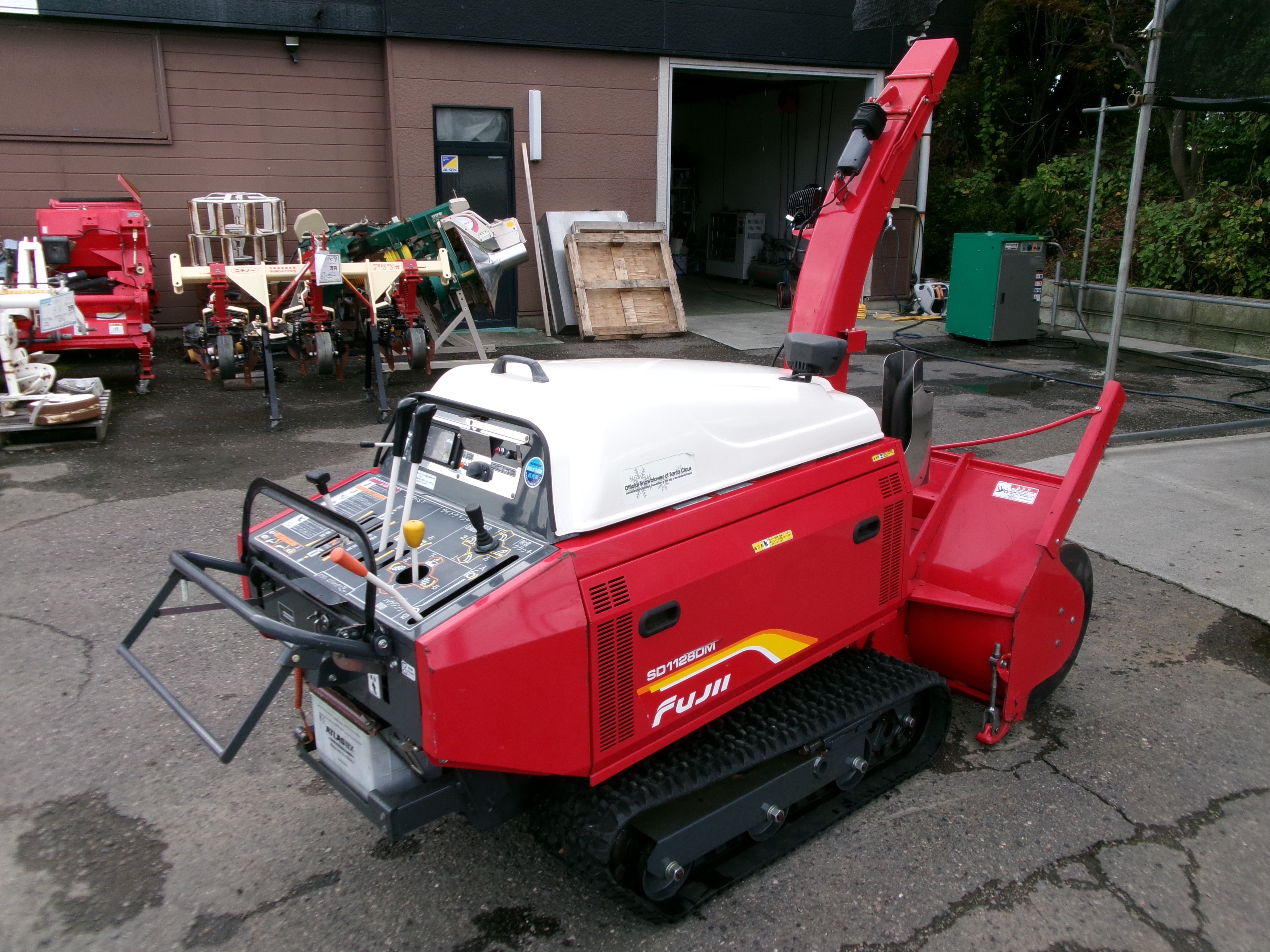 フジイ 中古 除雪機 SD1128DM ディーゼル – 農キング