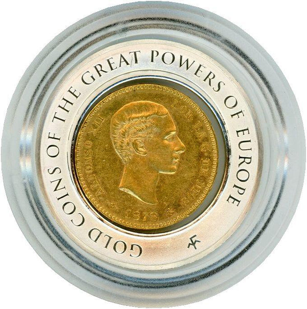 スペイン 25ペセタ金貨 1878年 アルフォンソ12世 – 野崎コイン