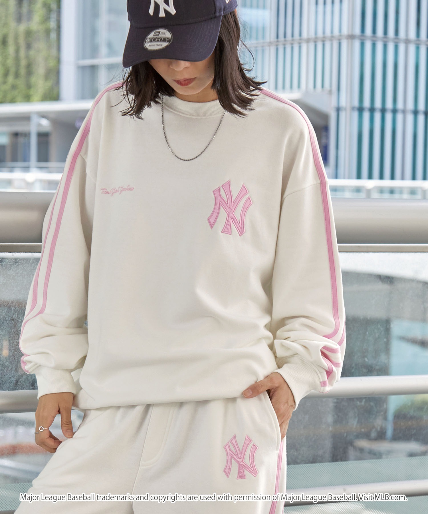 MLB/メジャーリーグベースボール 別注 セットアップ ワッペン刺繍