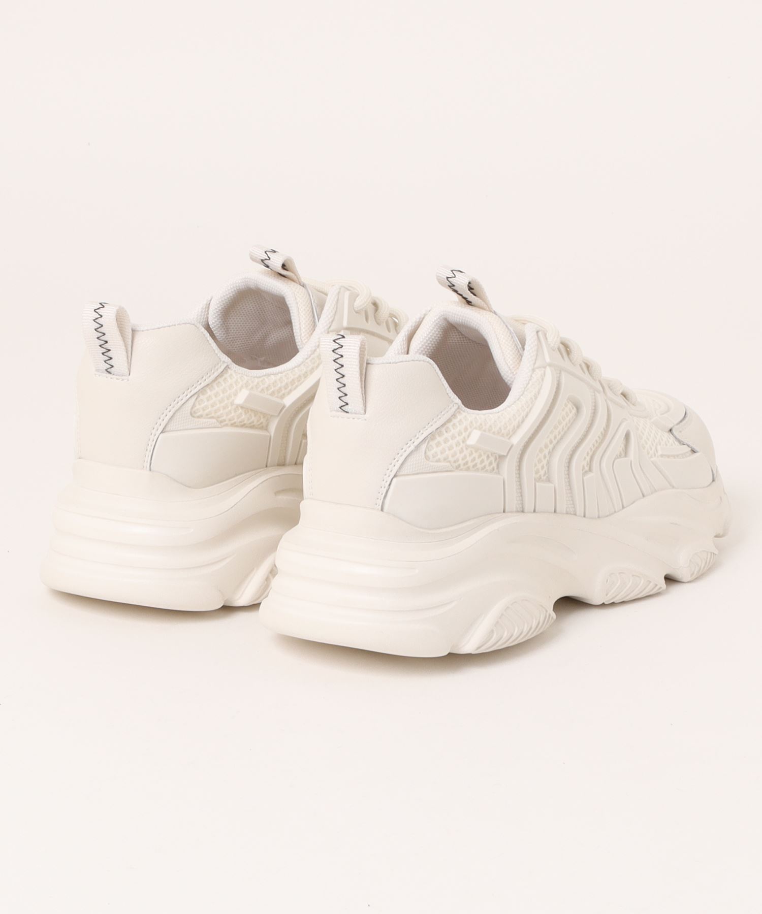 軽量/286g/厚底/5cm/カップインソール】スニーカー ALL BLACK│Jeffrey