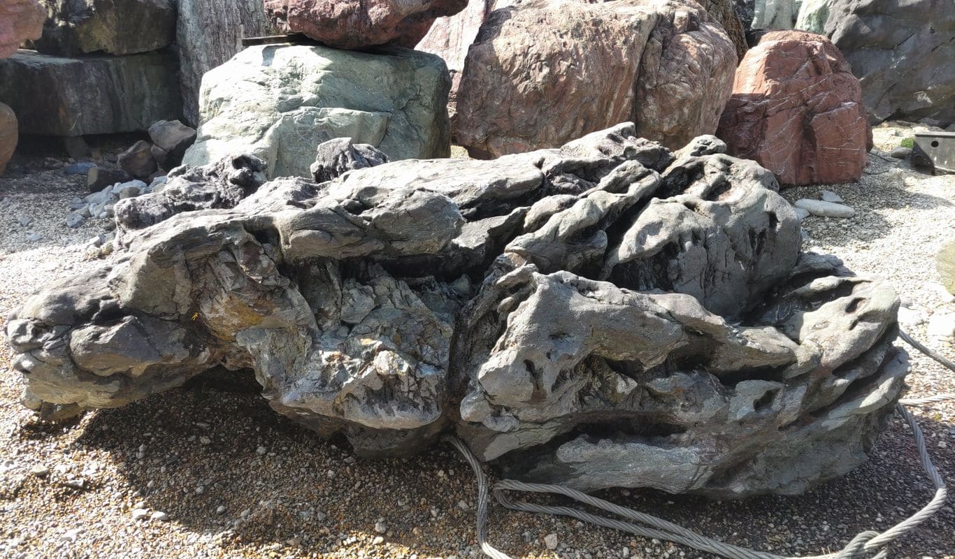 貴船石 - 大変貴重な日本の最高級銘石で加茂七石として