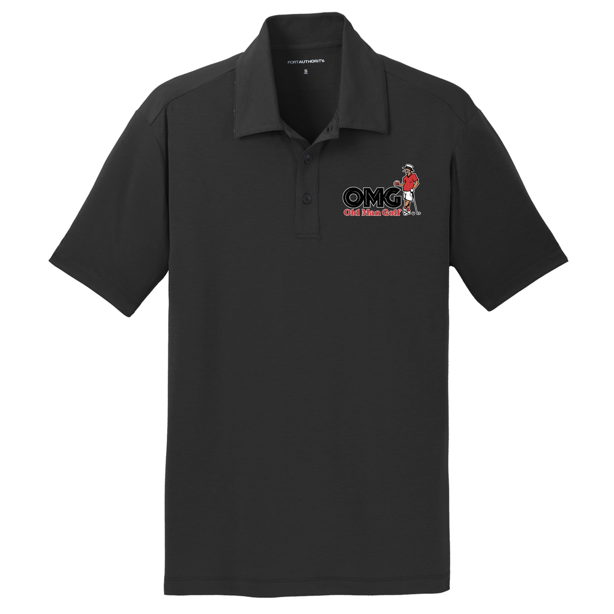 Thee OMG Golf polo – OMG - Old Man Golf Apparel Co.