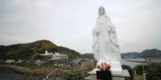 岬のマリア像と恵比寿様 ｜ 「おらしょ－こころ旅」（長崎と天草地方の