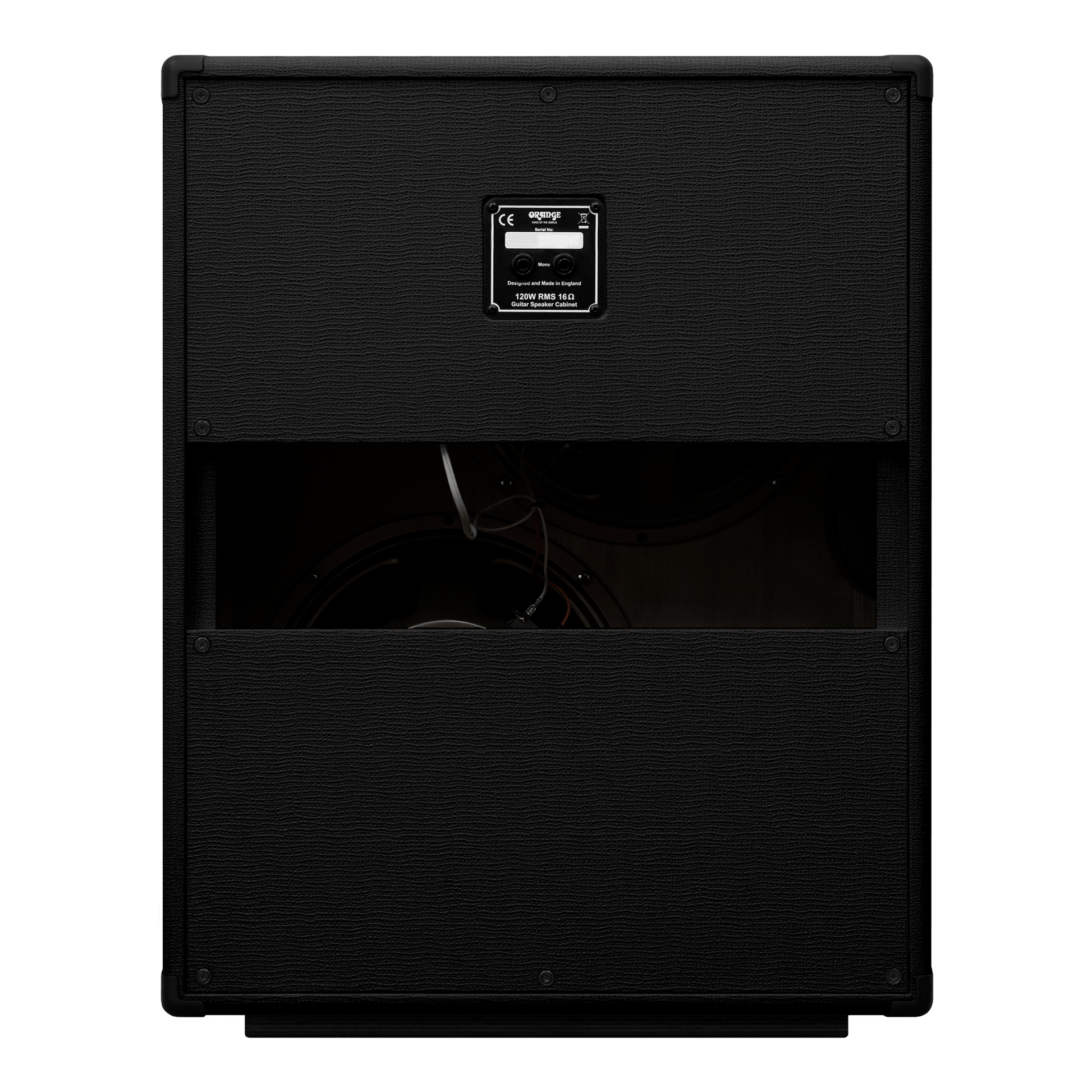 Orange PPC212V | Vertical 2×12 lightweight cab with classic Orange