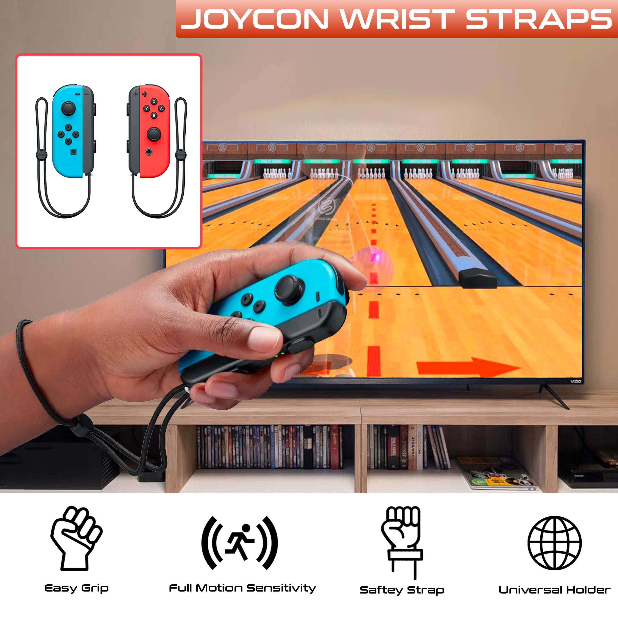 Orzly 13 in 1 Switch Sports Accessories Bundle for Nintendo Switch & S