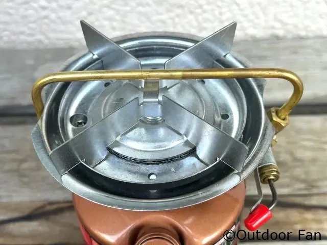 未点火元箱付き】コールマン 442 フェザーストーブ 1/06製 PEAK1 400の