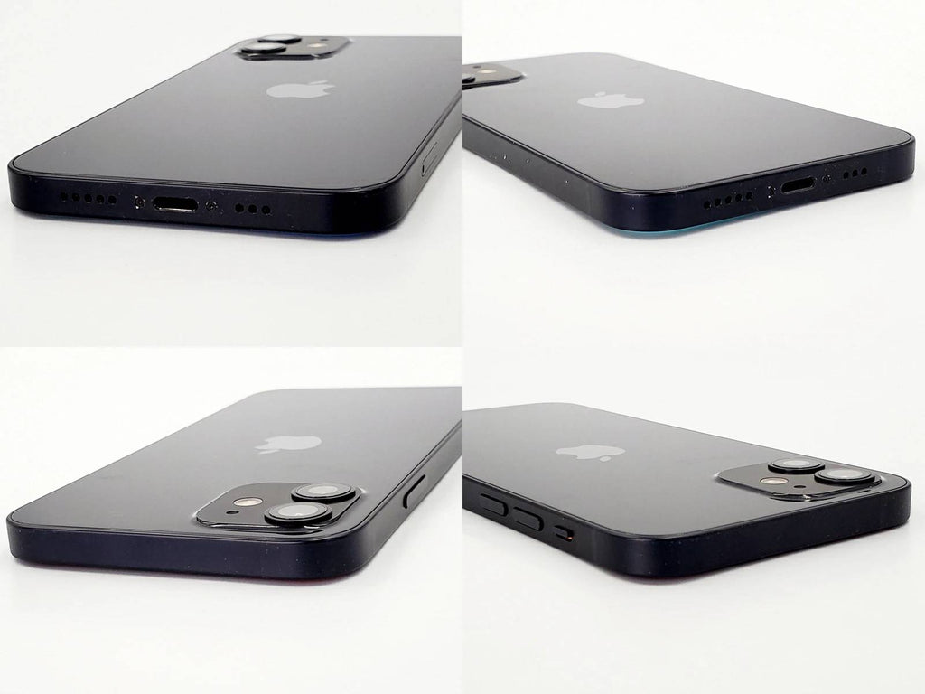 Cランク】SIMフリー iPhone12 128GB ブラック MGHU3J/A A2402