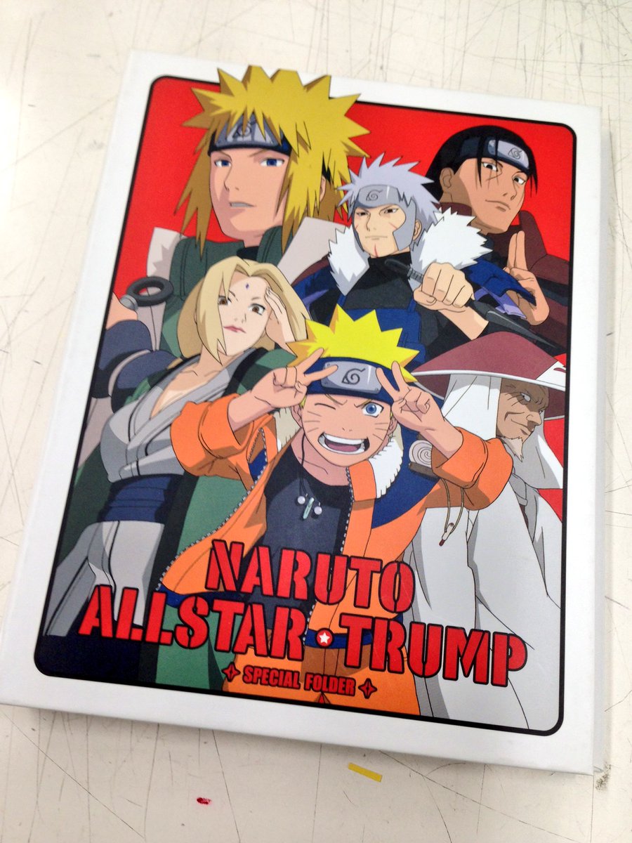 NARUTOナルトオールスタートランプ非売品コンプセットカード