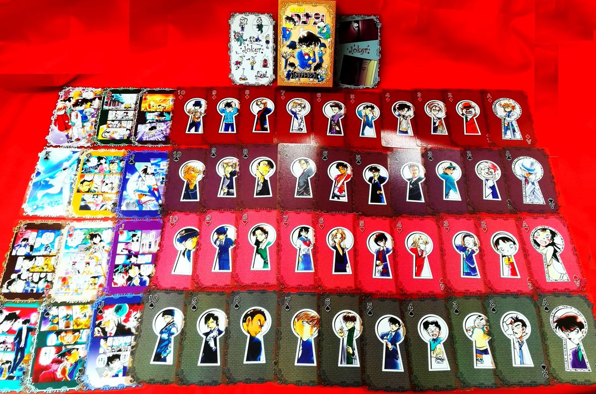入荷情報☆#名探偵コナン】 名探偵コナン展 クリアトランプ 応募者全員