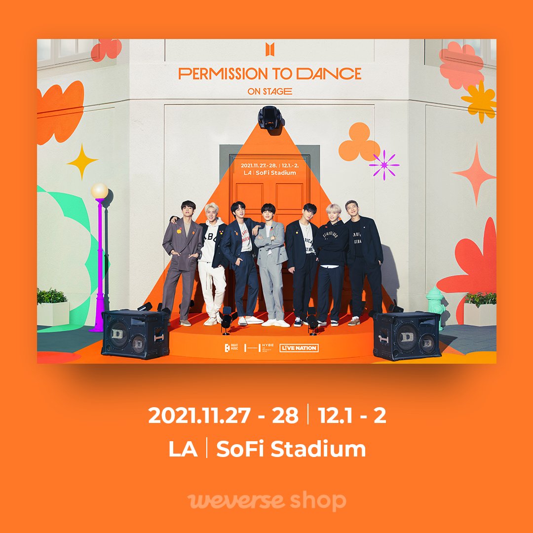 BTS PERMISSION TO DANCE ON STAGE - LA concert announcement Apply