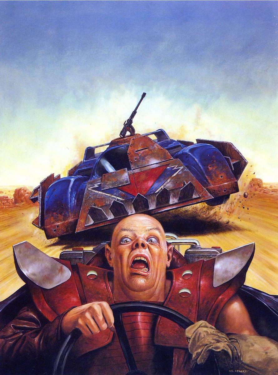 Les Edwards. White Line Fever. From Blood and Iron. #LesEdwards