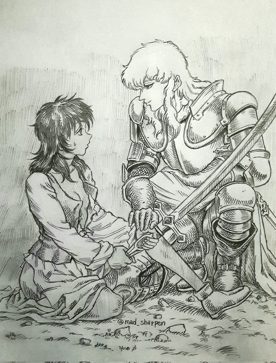 キャスカ「お願い…剣の扱いを 覚えろと言うのなら覚えるわ だから