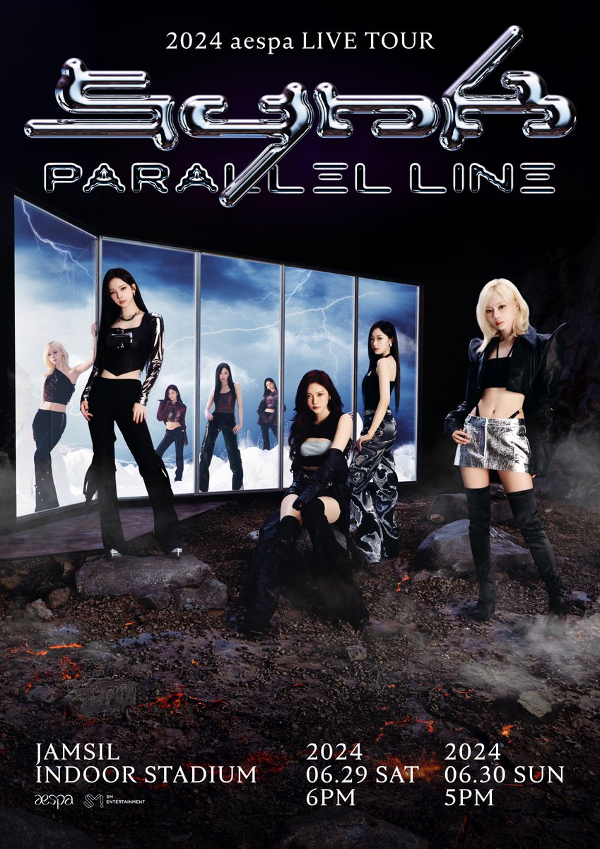 2024 aespa LIVE TOUR 'SYNK : PARALLEL LINE'💜 ソウルコンのグッズ