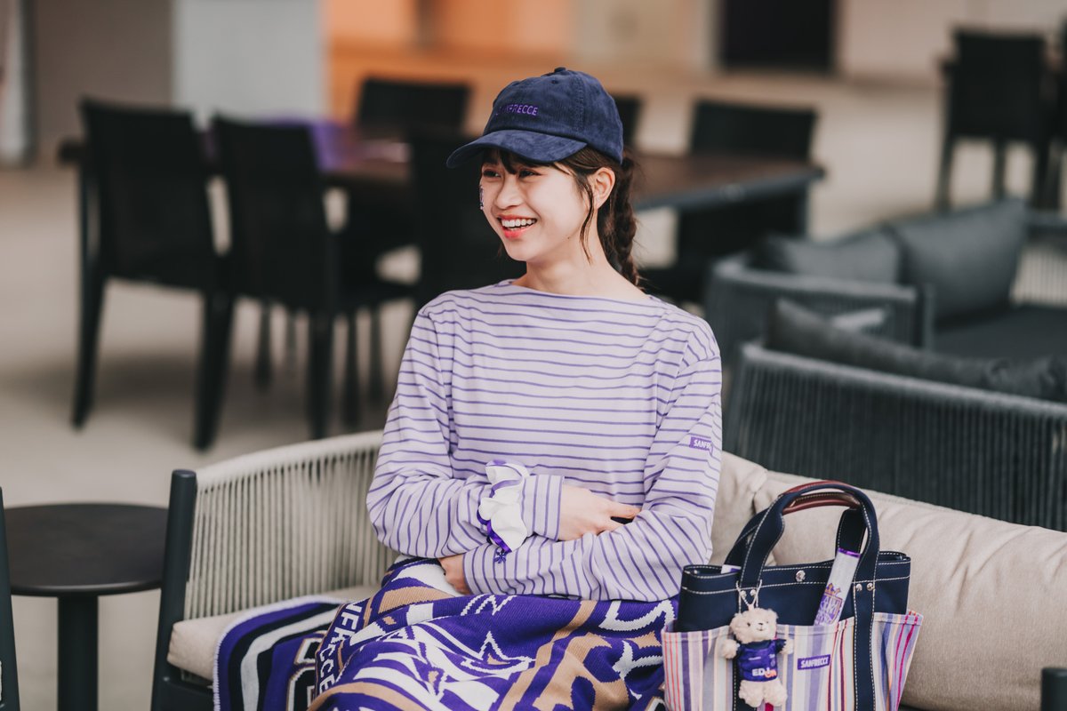 𝐕𝐈𝐎𝐋𝐄𝐓 𝐒𝐓𝐘𝐋𝐄💜✨ スタジアムでも日常でも、可愛く。 新