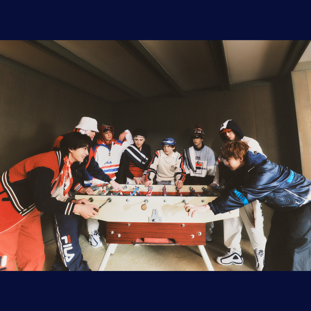 ノベルティーも楽しみ✨️🌻✨️ #FILA #FANTASTICS