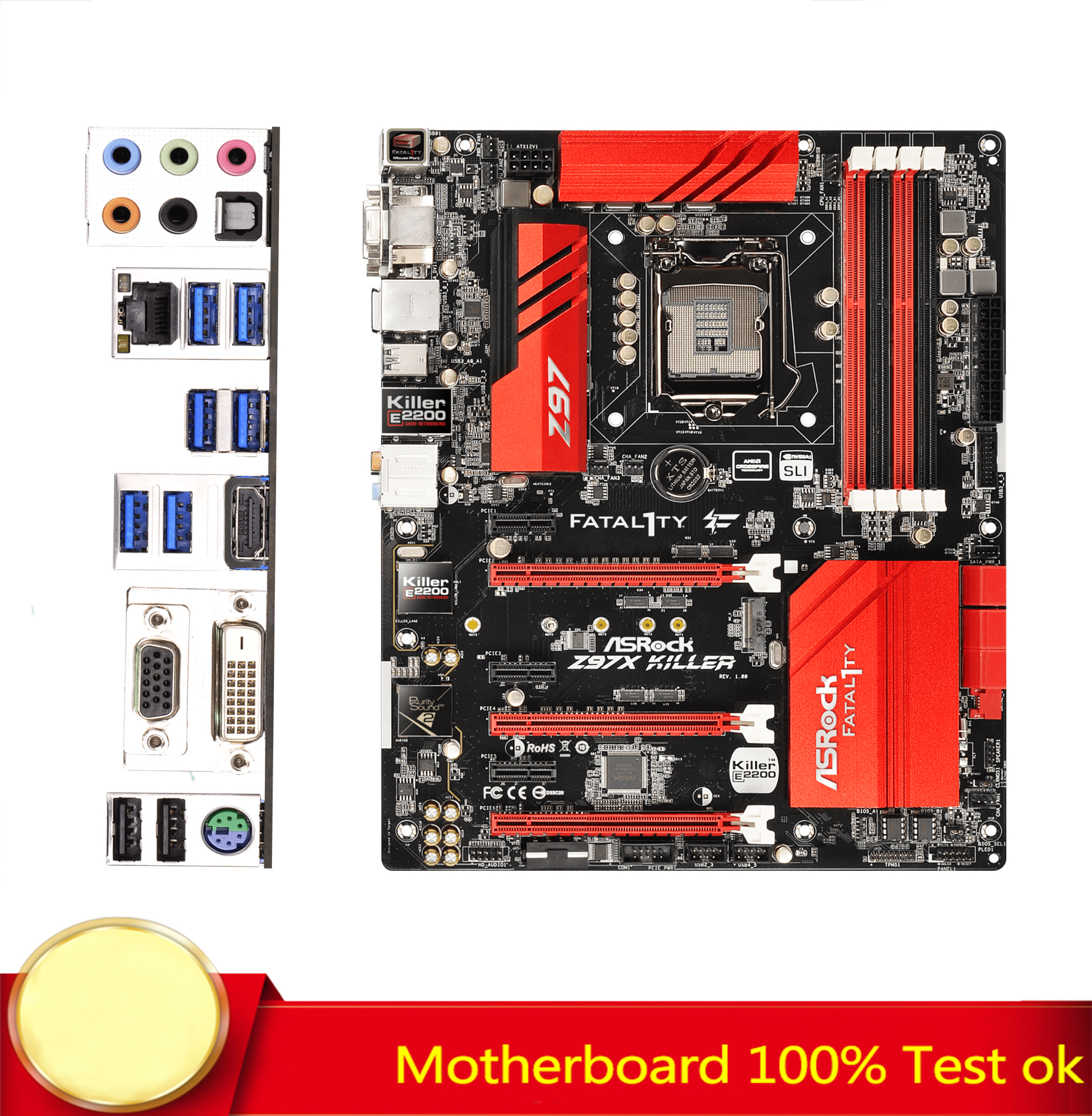 FOR ASRock Fatal1ty Z97X Killer i7 / i5 / i3 4790K 64GB