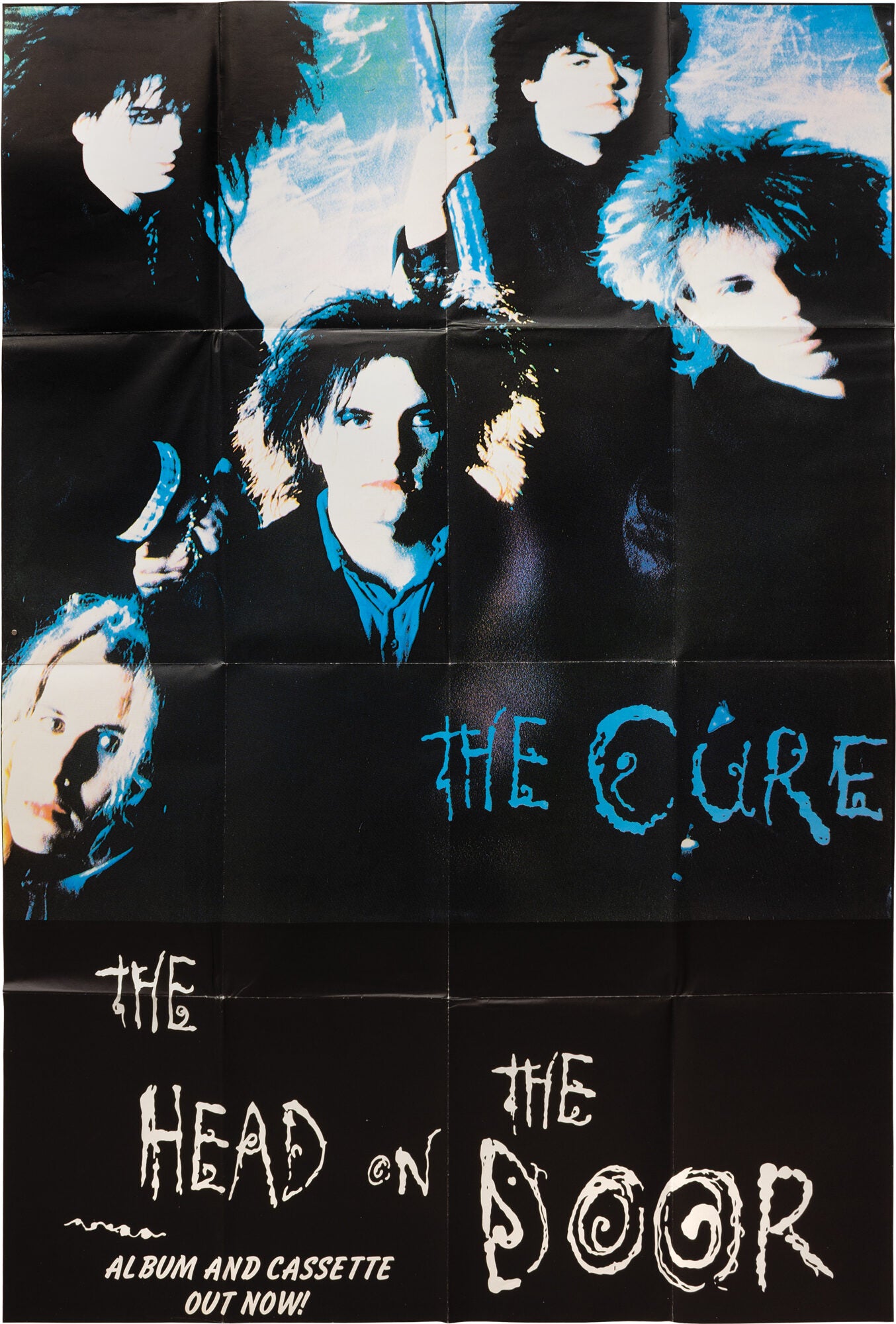 The Head on the Door (Original UK record store poster for the 1985