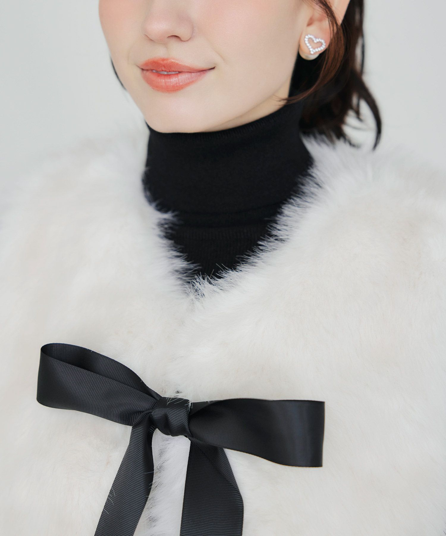 フェイクファーベスト（ショート） | PICCIN (ピッチン) 公式通販