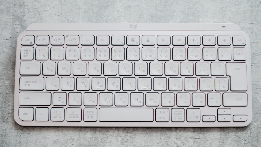 MX Keys Mini(KX700) レビュー。テンキーレスの大本命、家でも外でも