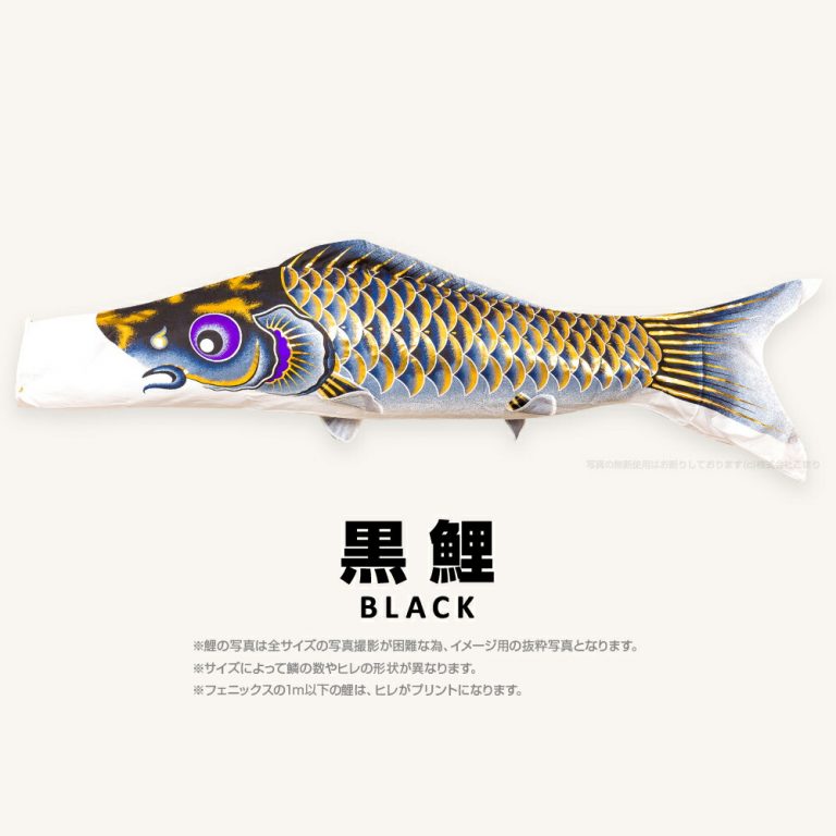 こいのぼり 単品 鯉のぼり 焔帝フェニックス 4m 単品鯉 – コンパクトで