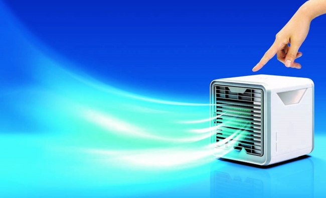 涼しさを持ち運べるパーソナルクーラー「ここひえ」の最新モデル発売