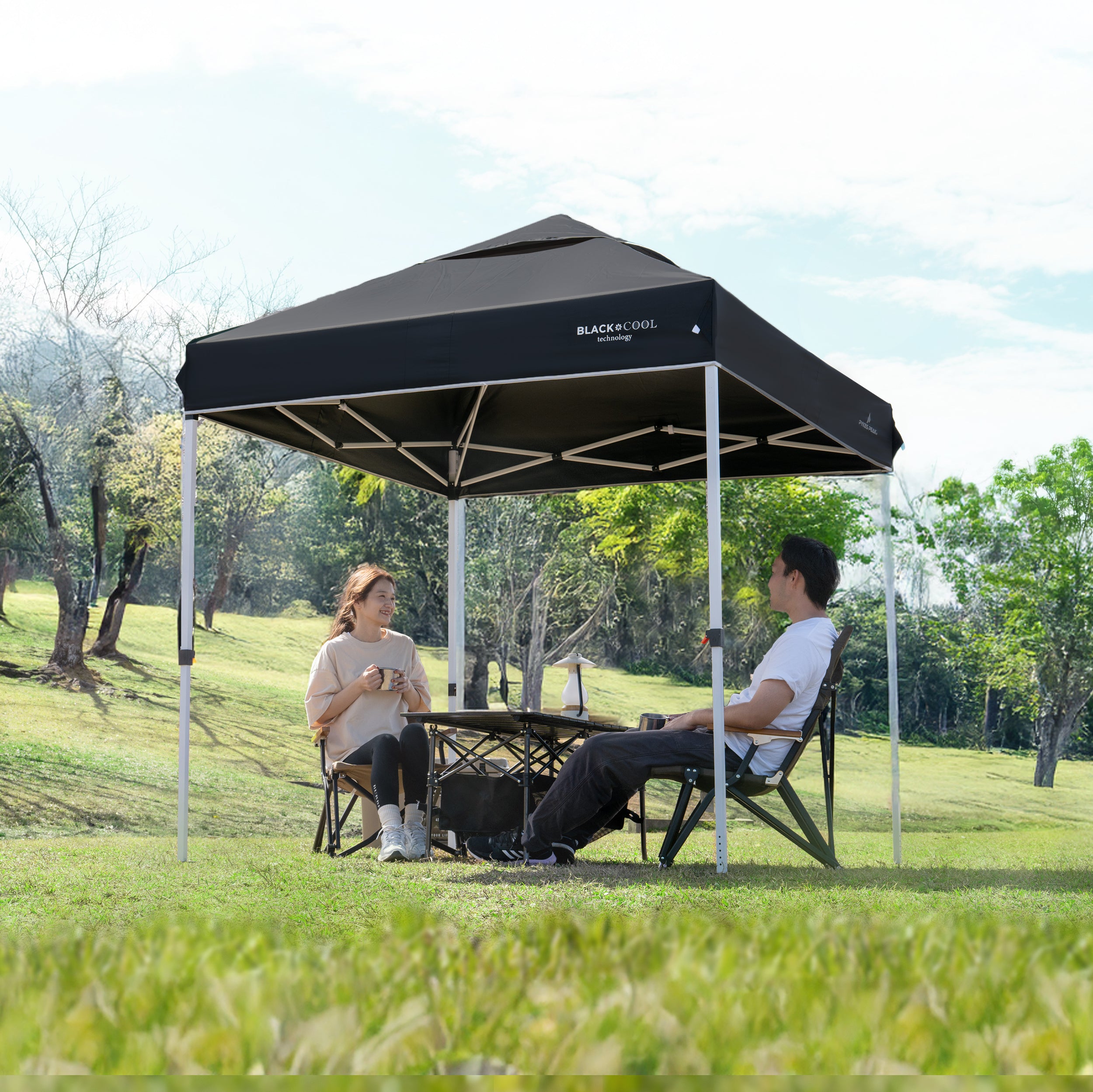 PYKES PEAK (パイクスピーク) ワンタッチ タープテント 大型