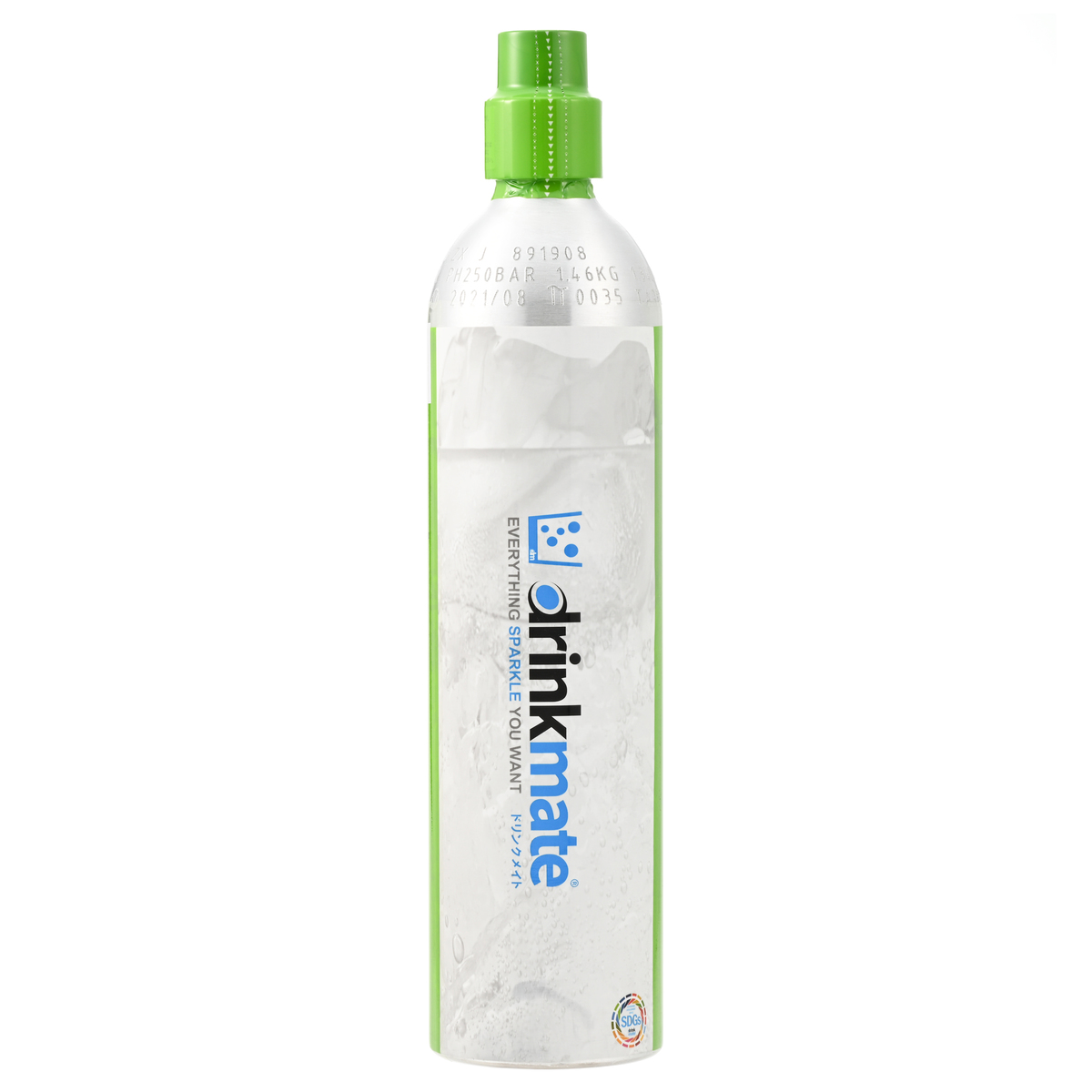 ドリンクメイト 強炭酸水メーカー 142Lガスワンタッチ予備用 ドリンク