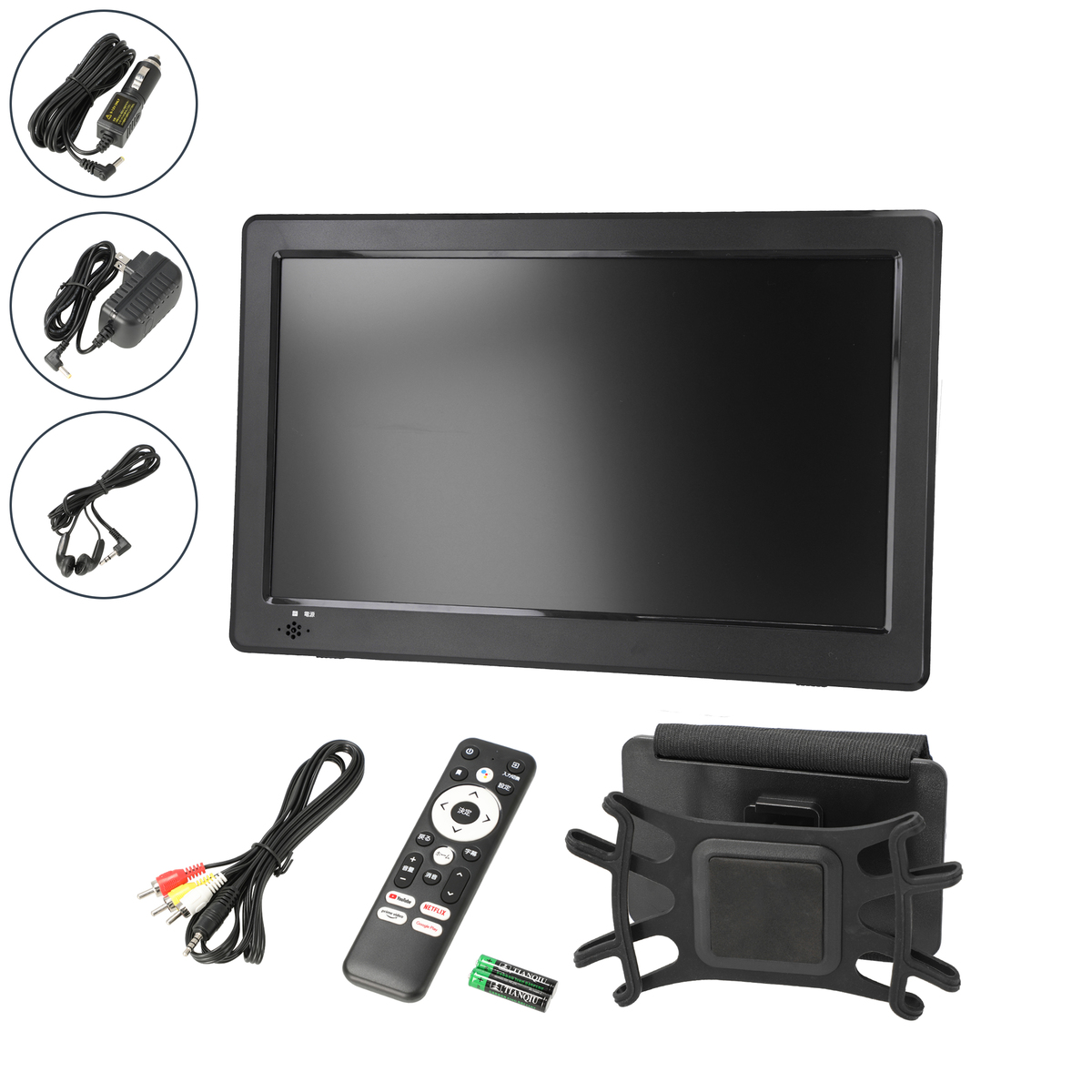 AndroidTV搭載 11.6インチ スマートリアモニター AN-M010 KEIYO - QVC.jp