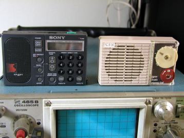 レトロ（昭和32年）6石トランジスタラジオの修理 ～NEC NT-61 ～