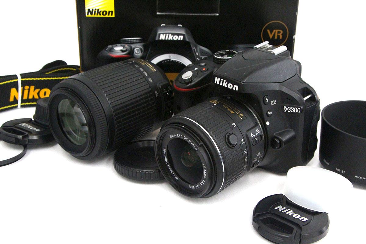 シャッター回数3545回 Nikon D3000 すぐ使えるダブルレンズセット