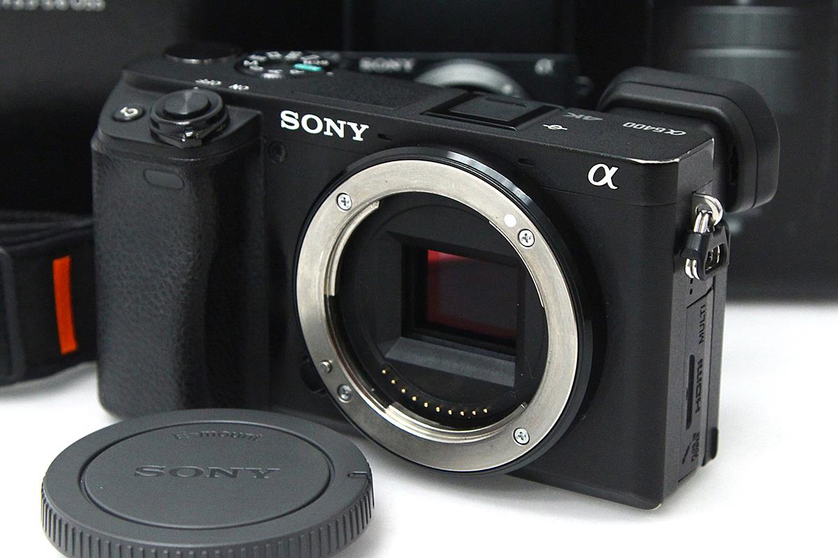 α6400 ILCE-6400 ボディ ブラック シャッター回数 約78850回以下