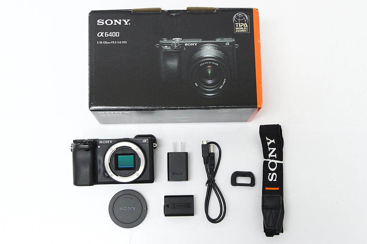 α6400 ILCE-6400 ボディ ブラック シャッター回数 約78850回以下
