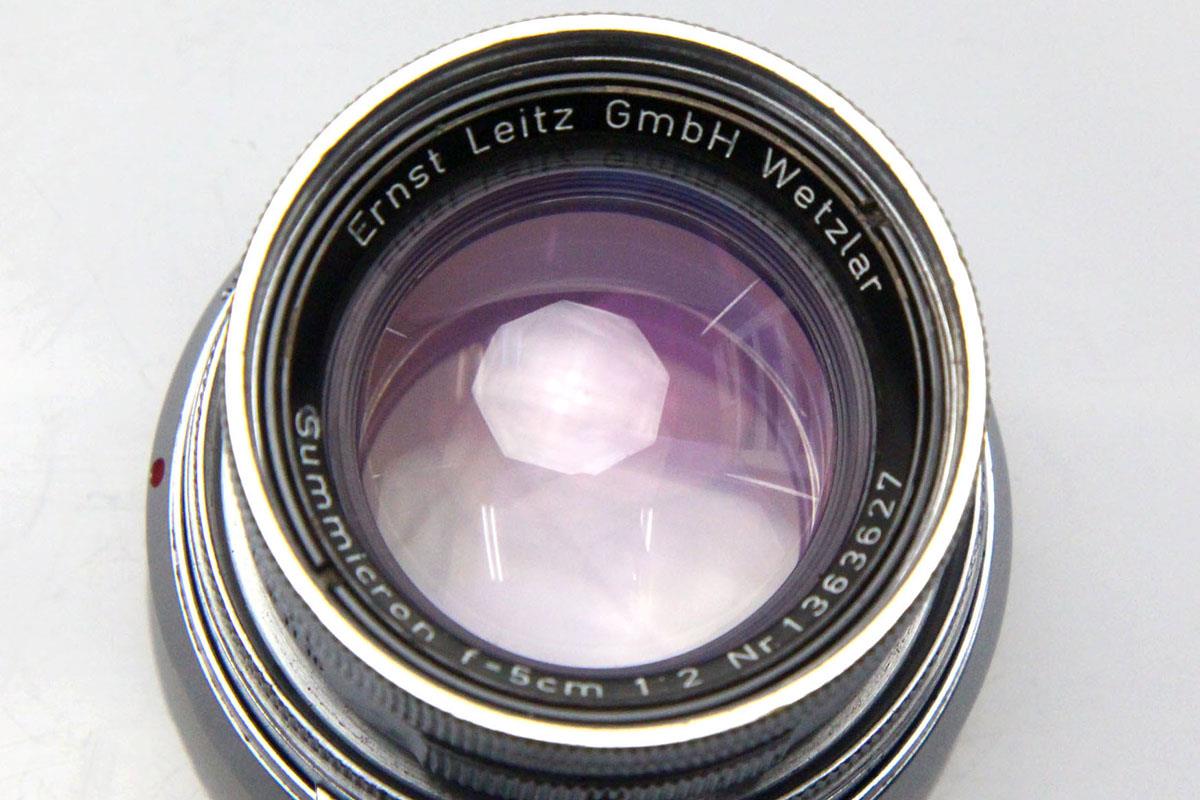 Summicron 5cm F2 沈胴式 シルバー ライカMマウント用 γA5230-2M3B-ψ