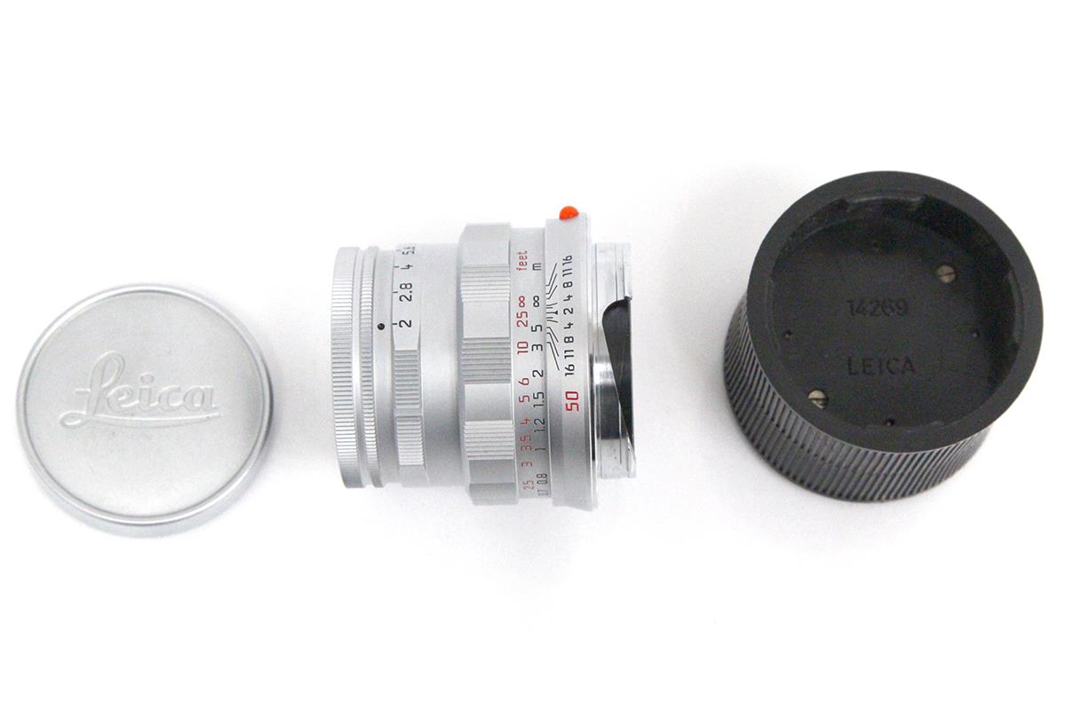 Summicron-M 50mm F2 固定鏡胴 50周年記念モデル γA7360-2M1D | ライカ
