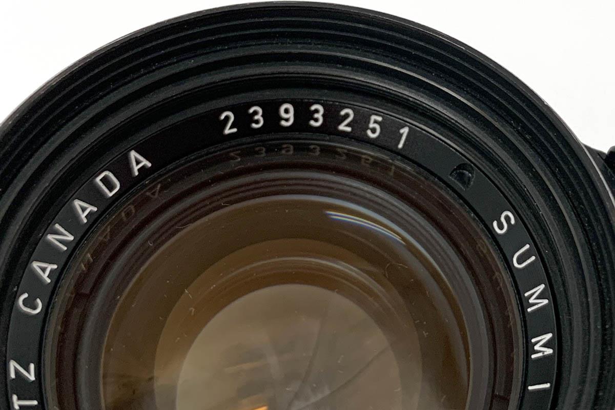 SUMMILUX-M 35mm F1.4 2nd カナダ製 ストッパーなし CA01-R369-2R2A