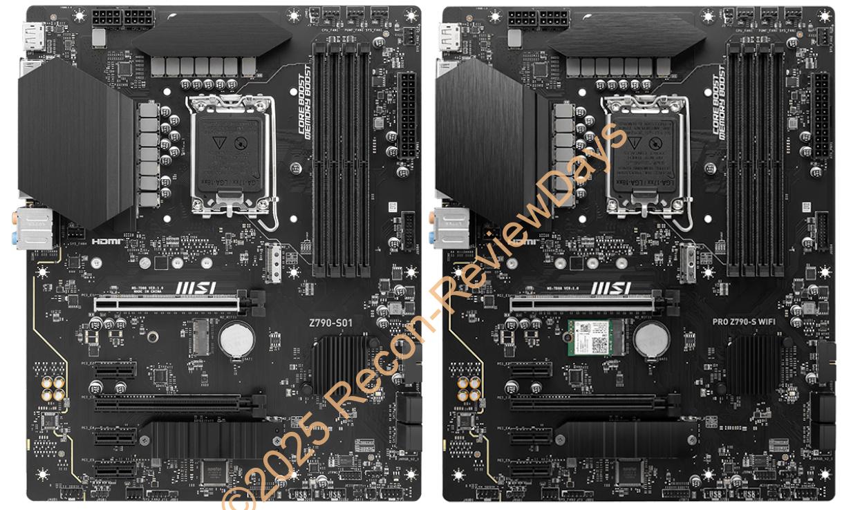組み込み用のMSI製マザーボード「Z790-S01」は「PRO Z790-WIFI」のWi