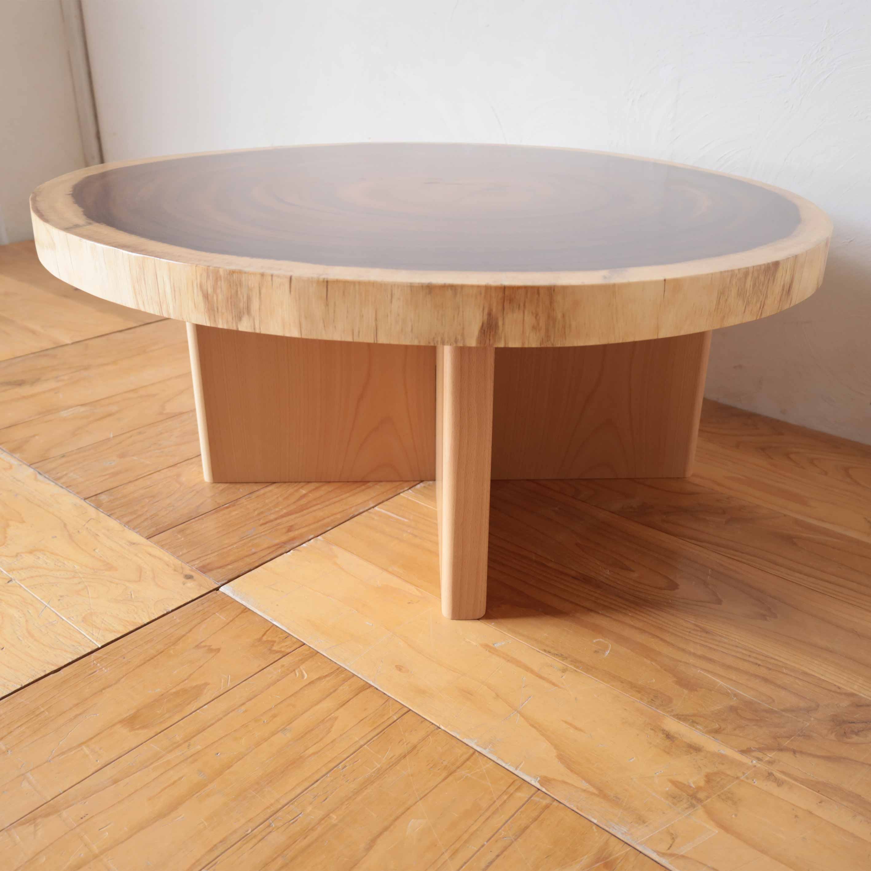 WA輪テーブル/耳付き輪切りモンキーポッド – ROOTS FACTORY