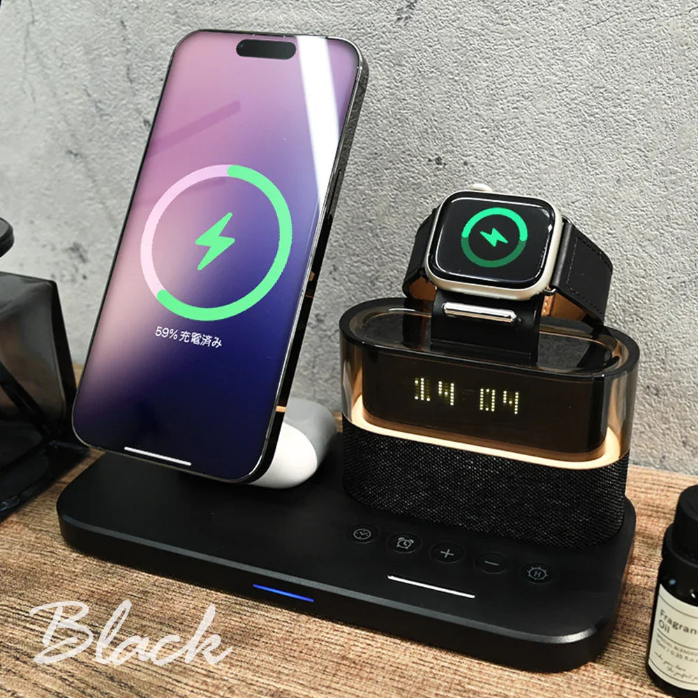 Qi2対応 ( チーツー ) ワイヤレス充電器 3in1 AirPods AppleWatch 同時