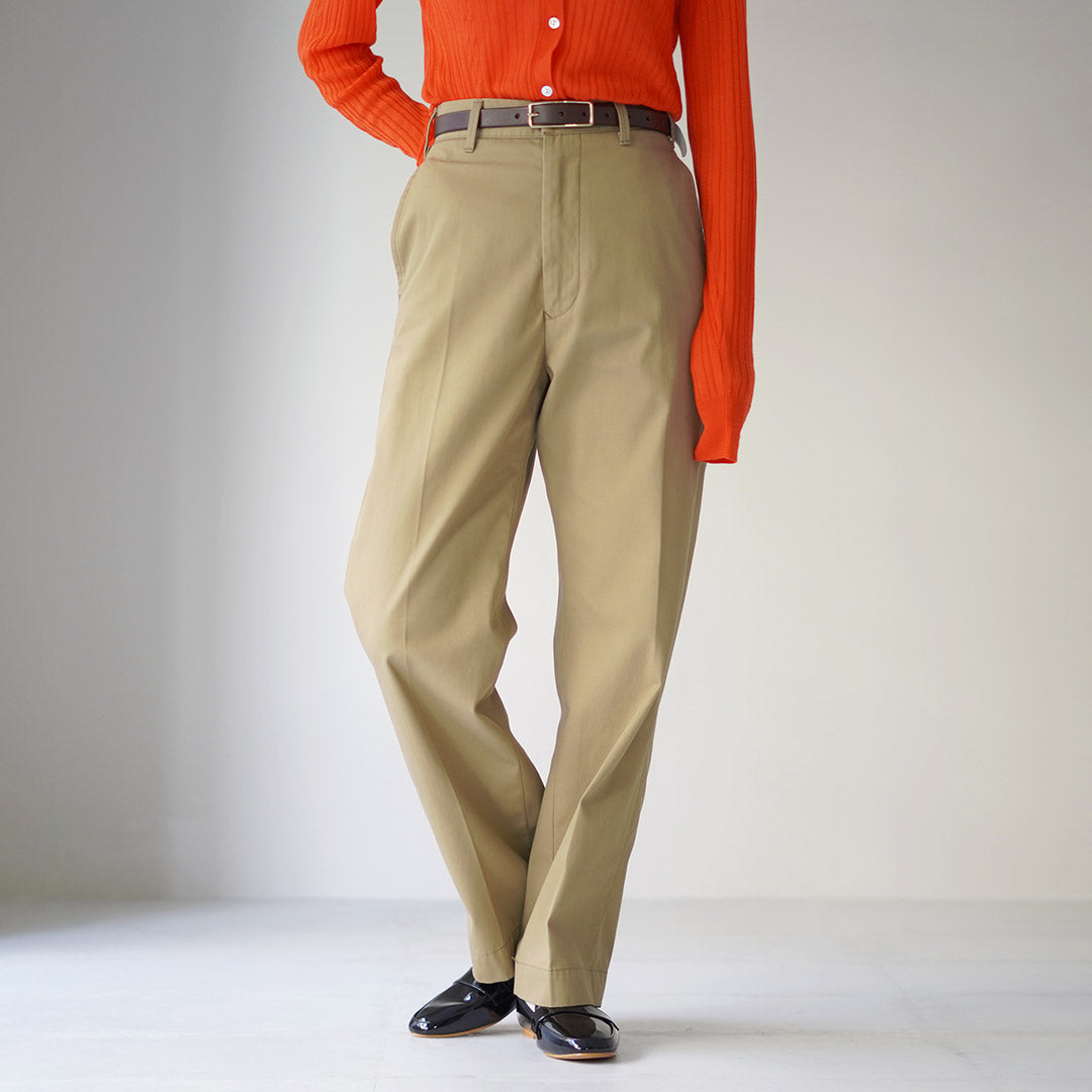 SHINZONE（シンゾーン）ウォッシュド ハイウェスト チノ 23MMSPA07