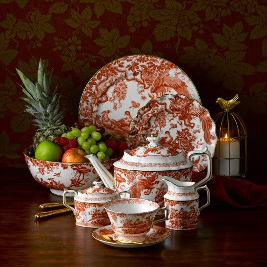 エイビス レッド ティーカップ＆ソーサー(225-340ml) – ロイヤル